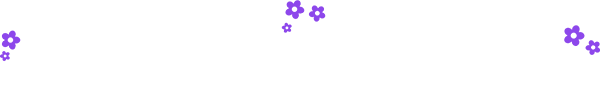 Markedsgades Blomsters logo - Markedsgades Blomster som tekst dekoreret med blomster